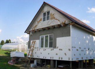 Етапи робіт по обробці будинку